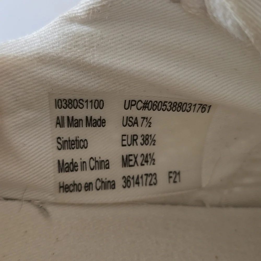 Sam & Libby Women's Casual Addie Sport Sneakers White Size 7.5